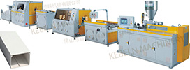 PVC cable trunking extrusion line