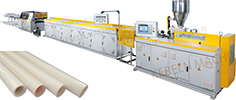 PVC four pipes extrusion line